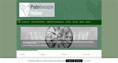 Desktop Screenshot of podotherapieheiloo.nl